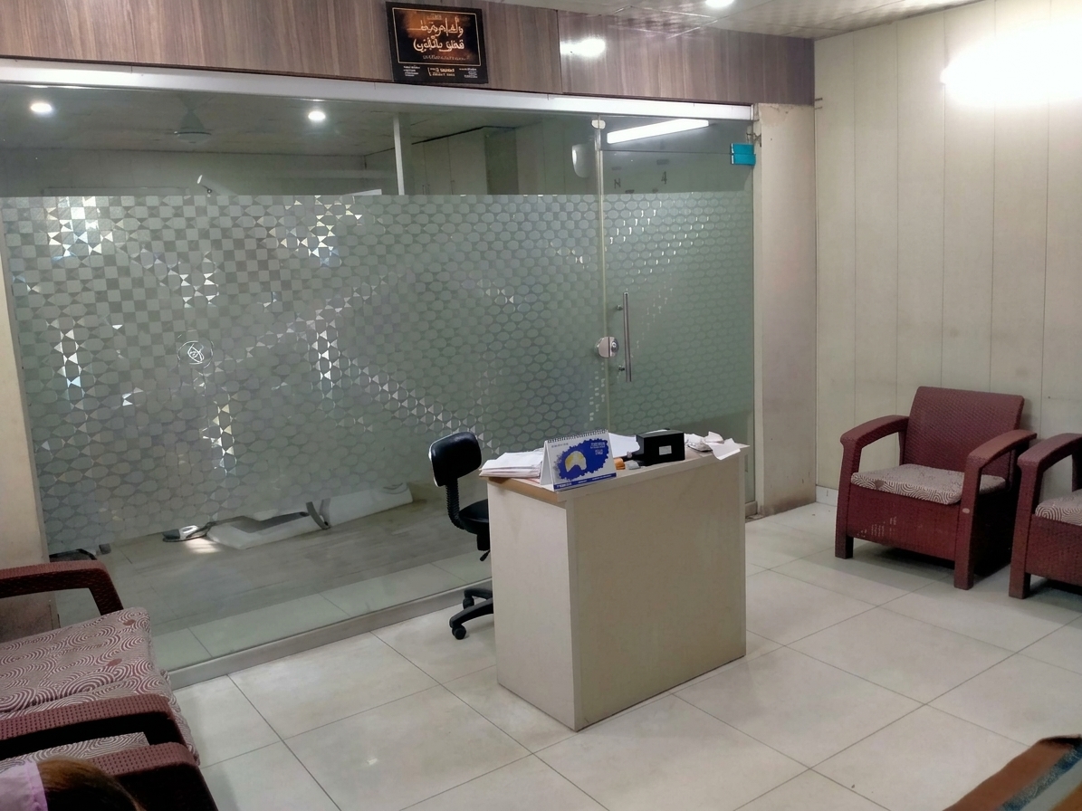 Modern dental clinic interior at Atif Dental Clinic and Implant Centre, Lahore
